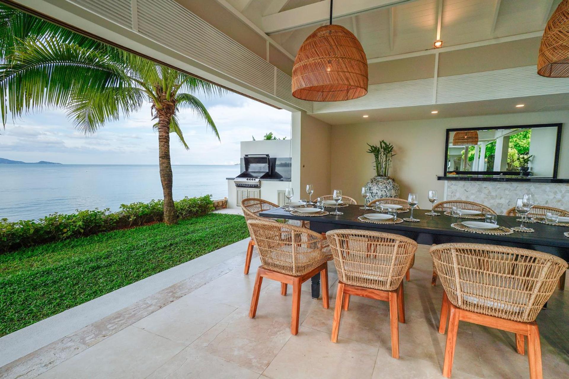 Miskawaan Beachfront Villas 湄南海滩 外观 照片