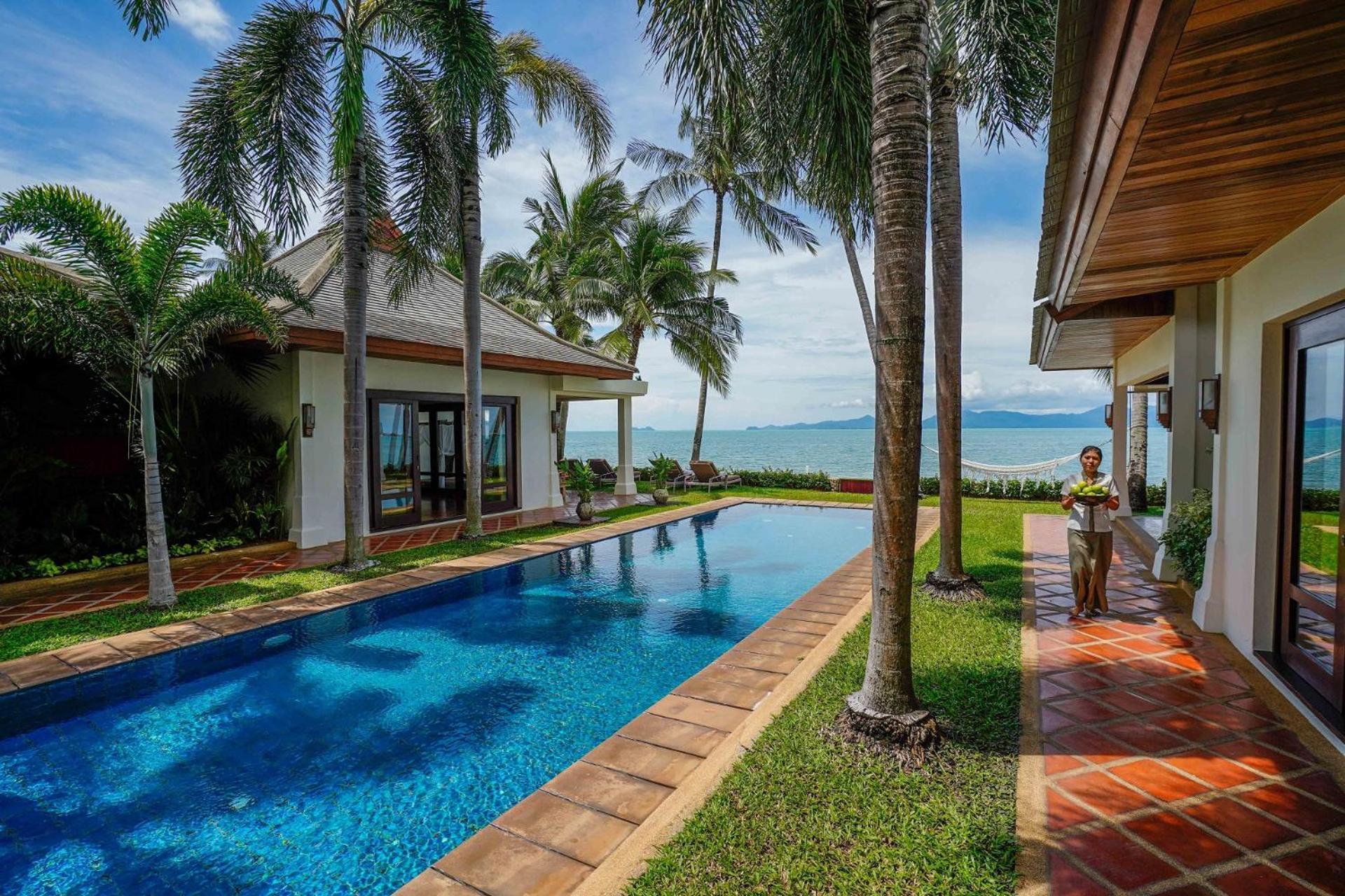 Miskawaan Beachfront Villas 湄南海滩 外观 照片